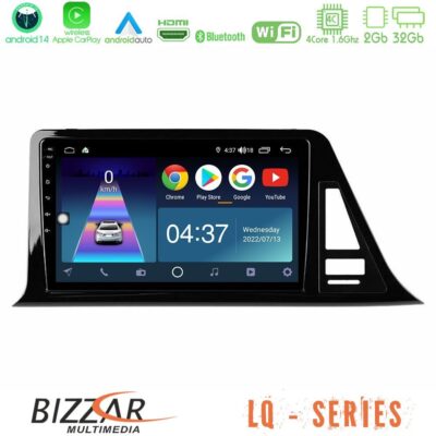 VL Garage - Bizzar LQ Series 4Core Android14 2+32GB Toyota CH-R Navigation Multimedia Tablet 9" Με Carplay & Android Auto - VL-U-LQ-TY972