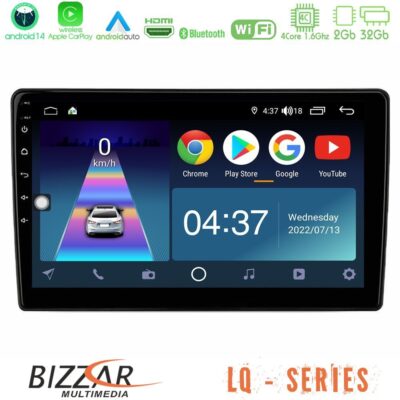VL Garage - Bizzar LQ Series 4Core Android14 2+32GB Ford Transit Custom 2019-2024 Navigation Multimedia Tablet 10" Με Carplay & Android Auto - VL-U-LQ-FD1519A