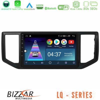 VL Garage - Bizzar LQ Series 4Core Android14 2+32GB VW Amarok 2017-2022 Navigation Multimedia Tablet 9" Με Carplay & Android Auto - VL-U-LQ-VW1136