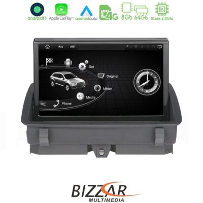 VL Garage - Bizzar OEM AUDI Q3 2011-2018 8" Android11 8Core 8+64GB Navigation Multimedia Station - VL-U-MR-AU9636