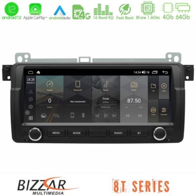VL Garage - Bizzar OEM BMW 3er E46 8.8″ Special Design 8core Android12 4+64GB Navigation Multimedia Deckless με Carplay/AndroidAuto - VL-U-MTF-BM9319