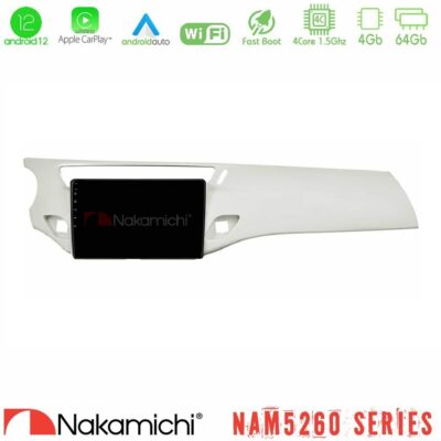 VL Garage - Nakamichi NAM5260 Series 4Core Android12 4+64GB Citroen C3 2009-2016 Navigation Multimedia Tablet 9" Με Carplay & Android Auto - VL-U-N44-CT1948WH