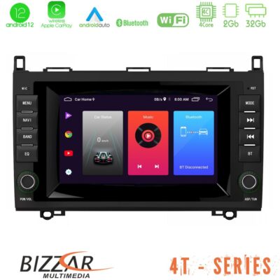 VL Garage - Bizzar OEM Mercedes A/B/Sprinter/Vito 4core Android12 2+32GB Navigation Multimedia Deckless 7" με Carplay/AndroidAuto - VL-U-4T-MB16