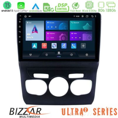 VL Garage - Bizzar Ultra Series Citroen C4L 8core Android13 8+128GB Navigation Multimedia Tablet 10" - VL-U-UL2-CT0131
