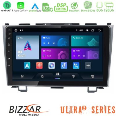 VL Garage - Bizzar Ultra Series Honda CRV 8core Android13 8+128GB Navigation Multimedia Tablet 9" - VL-U-UL2-HD0110