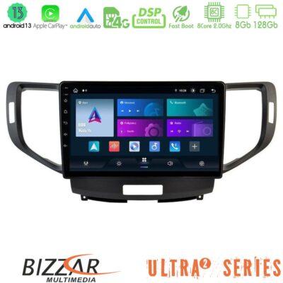 VL Garage - Bizzar Ultra Series Honda Accord 2008-2015 8core Android13 8+128GB Navigation Multimedia Tablet 9" - VL-U-UL2-HD1013