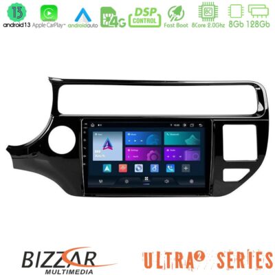 VL Garage - Bizzar Ultra Series Kia Rio 2015-2017 8core Android13 8+128GB Navigation Multimedia Tablet 9" - VL-U-UL2-KI0553