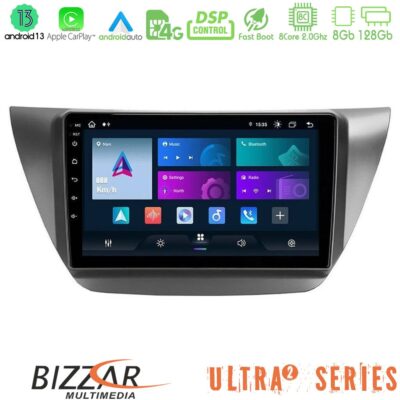 VL Garage - Bizzar Ultra Series Mitsubishi Lancer 2004 – 2008 8core Android13 8+128GB Navigation Multimedia Tablet 9" - VL-U-UL2-MT608