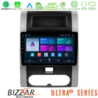 VL Garage - Bizzar Ultra Series Nissan X-Trail T31 8core Android13 8+128GB Navigation Multimedia Tablet 10" - VL-U-UL2-NS0223