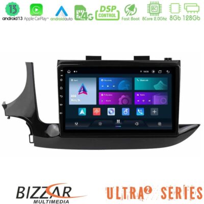 VL Garage - Bizzar Ultra Series Opel Mokka 2016-2020 8core Android13 8+128GB Navigation Multimedia Tablet 9" - VL-U-UL2-OP0101