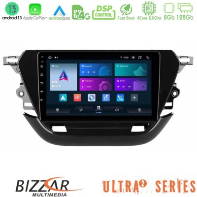 VL Garage - Bizzar Ultra Series Opel Corsa F 2019-2023 8core Android13 8+128GB Navigation Multimedia Tablet 9" - VL-U-UL2-OP1740