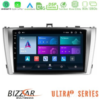 VL Garage - Bizzar Ultra Series Toyota Avensis T27 8core Android13 8+128GB Navigation Multimedia Tablet 9" - VL-U-UL2-TY0864