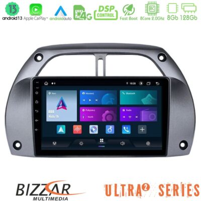 VL Garage - Bizzar Ultra Series Toyota RAV4 2001 - 2006 8core Android13 8+128GB Navigation Multimedia Tablet 9" - VL-U-UL2-TY0953