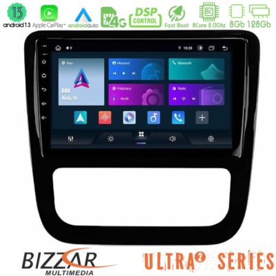 VL Garage - Bizzar Ultra Series VW Scirocco 2008-2014 8Core Android13 8+128GB Navigation Multimedia Tablet 9" (μαύρο γυαλιστερό) - VL-U-UL2-VW0057BL