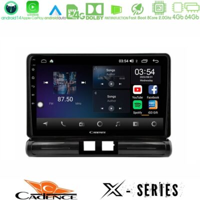 VL Garage - Cadence X Series Citroen C3 2016-> 8core Android 14 4+64GB Navigation Multimedia Tablet 9" - VL-U-X-CT2502