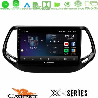 VL Garage - Cadence X Series Jeep Compass 2017> 8core Android12 4+64GB Navigation Multimedia Tablet 10" - VL-U-X-JP0143