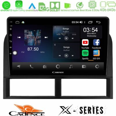 VL Garage - Cadence X Series Jeep Grand Cherokee 1999-2004 8core Android12 4+64GB Navigation Multimedia Tablet 9" - VL-U-X-JP027N