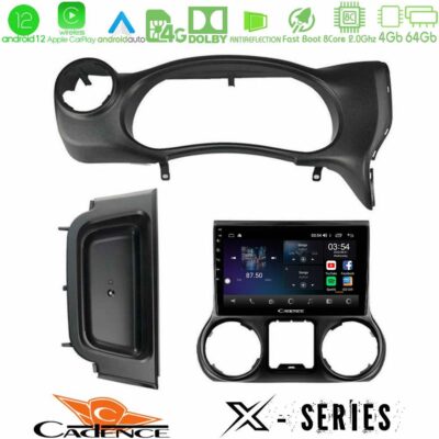 VL Garage - Cadence X Series Jeep Wrangler 2014-2017 8Core Android12 4+64GB Navigation Multimedia Tablet 10" - VL-U-X-JP0788