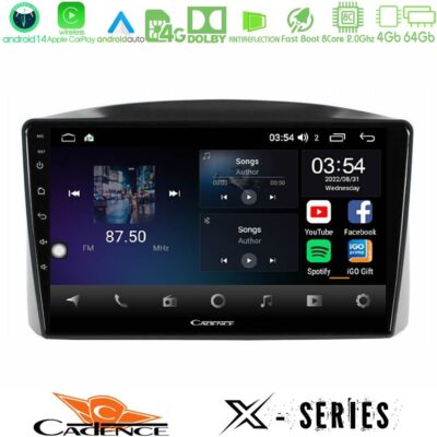 VL Garage - Cadence X Series Jeep Grand Cherokee 2005-2007 8core Android 14 4+64GB Navigation Multimedia Tablet 10" - VL-U-X-JP1701