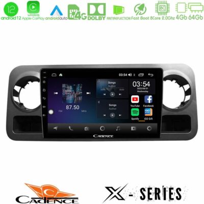 VL Garage - Cadence X Series Mercedes Sprinter W907 8Core Android12 4+64GB Navigation Multimedia Tablet 10" - VL-U-X-MB1463