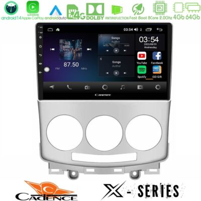 VL Garage - Cadence X Series Mazda 5 2004-2010 8core Android 14 4+64GB Navigation Multimedia Tablet 9" - VL-U-X-MZ0754