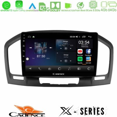 VL Garage - Cadence X Series Opel Insignia 2008-2013 8core Android12 4+64GB Navigation Multimedia Tablet 9" - VL-U-X-OP0462