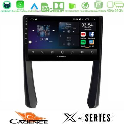 VL Garage - Cadence X Series Porsche 911/Cayman/Boxster 8core Android 14 4+64GB Navigation Multimedia Tablet 9" - VL-U-X-PC2268