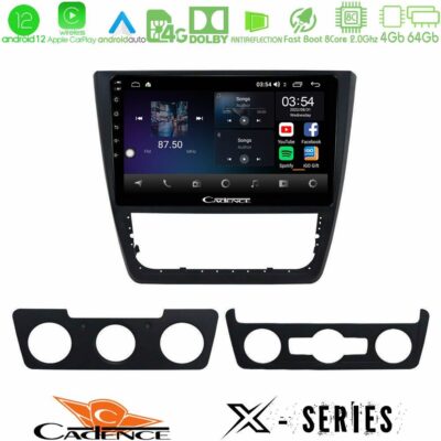 VL Garage - Cadence X Series Skoda Yeti 2009-> 8core Android12 4+64GB Navigation Multimedia Tablet 10" - VL-U-X-SK0151