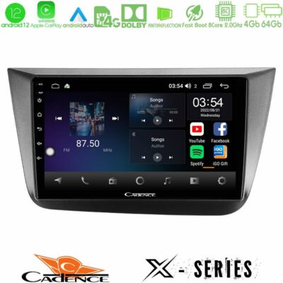 VL Garage - Cadence X Series Seat Altea 2004-2015 8core Android12 4+64GB Navigation Multimedia Tablet 9" - VL-U-X-ST0840