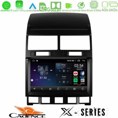 VL Garage - Cadence X Series VW Touareg 2002 – 2010 8core Android12 4+64GB Navigation Multimedia Tablet 9" - VL-U-X-VW0849
