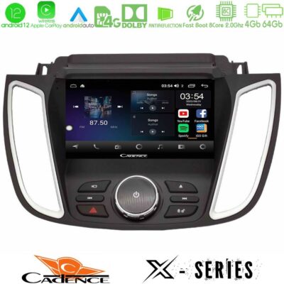 VL Garage - Cadence X Series Ford Kuga/C-Max 2013-2019 8core Android12 4+64GB Navigation Multimedia Tablet 9" - VL-U-X-FD2025