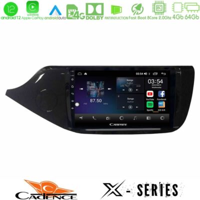 VL Garage - Cadence X Series Kia Ceed 2013-2017 8core Android12 4+64GB Navigation Multimedia Tablet 9" - VL-U-X-KI0610