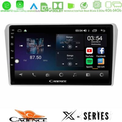 VL Garage - Cadence X Series Toyota Avensis T25 02/2003–2008 8core Android12 4+64GB Navigation Multimedia Tablet 9" - VL-U-X-TY412N