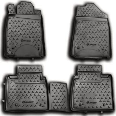 VL Garage - ΜΑΡΚΕ ΠΑΤΑΚΙΑ ΣΕ ΣΚΑΦΗ TPE ΛΑΣΤΙΧΟ ΓΙΑ LEXUS ES350 10/2010-2012 ΣΕ ΑΝΘΡΑΚΙ ΣΚΟΥΡΟ ΓΚΡΙ ΧΡΩΜΑ NOVLINE - 4 ΤΕΜ. - VL-EXP.NLC.29.18.211K