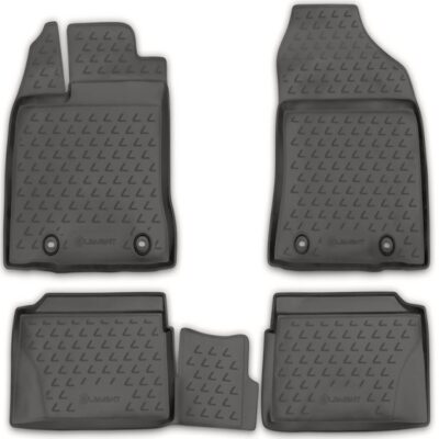 VL Garage - ΜΑΡΚΕ ΠΑΤΑΚΙΑ ΣΕ ΣΚΑΦΗ TPE ΛΑΣΤΙΧΟ ΓΙΑ LEXUS CT200h 2011+ ΣΕ ΑΝΘΡΑΚΙ ΣΚΟΥΡΟ ΓΚΡΙ ΧΡΩΜΑ NOVLINE - 4 ΤΕΜ. - VL-EXP.NLC.29.19.211KH