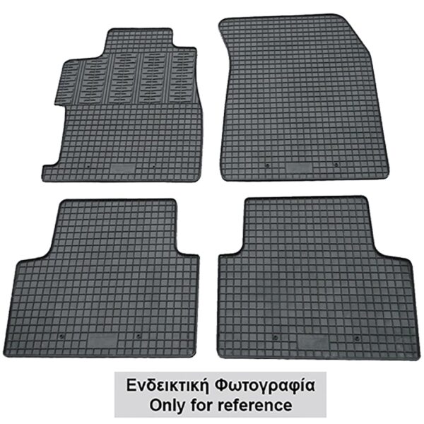 VL Garage - ΜΑΡΚΕ ΠΑΤΑΚΙΑ ΣΕ ΣΚΑΦΗ ΛΑΣΤΙΧΟ ΓΙΑ TOYOTA AYGO II 2014-2021 ΣΕ ΜΑΥΡΟ ΧΡΩΜΑ ΜΕ ΚΟΥΜΠΩΜΑΤΑ CIK - 4 ΤΕΜ. - VL-RMCIKTOY00002