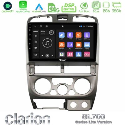 VL Garage - Clarion GL700 Lite Series 8Core Android11 2+32GB Isuzu D-Max 2004-2006 Navigation Multimedia Tablet 9" Με Carplay & Android Auto - VL-U-G72L-IZ0769