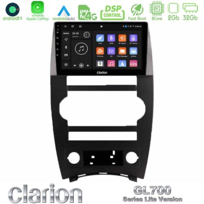 VL Garage - Clarion GL700 Lite Series 8Core Android11 2+32GB Jeep Commander 2007-2008 Navigation Multimedia Tablet 9" Με Carplay & Android Auto - VL-U-G72L-JP026N