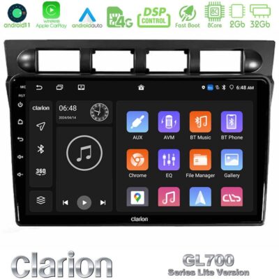 VL Garage - Clarion GL700 Lite Series Kia Picanto 2004-2007 8Core Android11 2+32GB Navigation Multimedia Tablet 9" Με Carplay & Android Auto Με Carplay & Android Auto - VL-U-G72L-KI0469