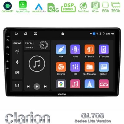 VL Garage - Clarion GL700 Lite Series 8Core Android11 2+32GB Suzuki Grand Vitara 2003-2005 Navigation Multimedia Tablet 9" Με Carplay & Android Auto - VL-U-G72L-SZ1795