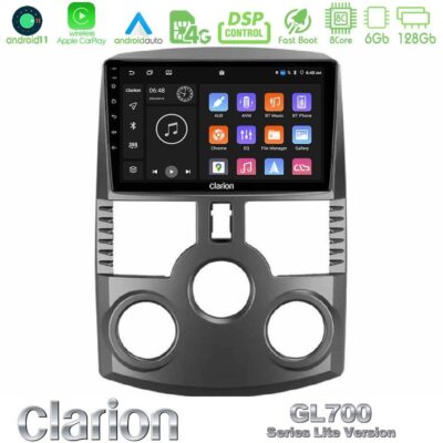 VL Garage - Clarion GL700 Lite Series 8Core Android11 6+128GB Daihatsu Terios Navigation Multimedia Tablet 9" Με Carplay & Android Auto - VL-U-G76L-DH1016