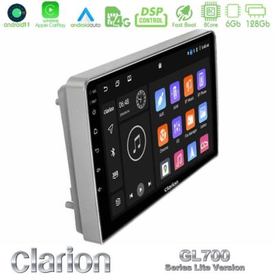 VL Garage - Clarion GL700 Lite Series 8Core Android11 6+128GB Opel Astra/Corsa/Antara/Zafira Navigation Multimedia Tablet 9" Με Carplay & Android Auto - VL-U-G76L-OP0697