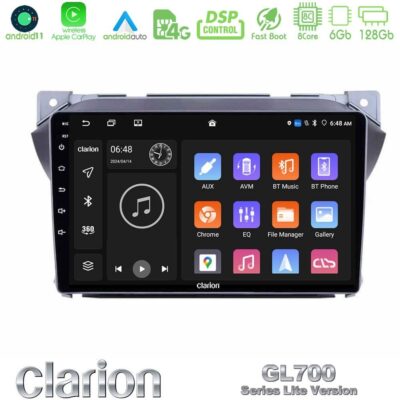 VL Garage - Clarion GL700 Lite Series Suzuki Alto & Nissan Pixo 8Core Android11 6+128GB Navigation Multimedia Tablet 9" Με Carplay & Android Auto - VL-U-G76L-SZ0423