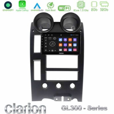 VL Garage - Clarion GL300 Series Hummer H2 2002-2007 4Core Android11 2+32GB Navigation Multimedia Tablet 9″ Με Carplay & Android Auto - VL-U-GL3-HU1542