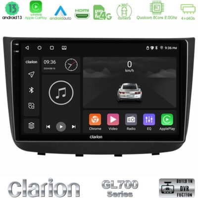VL Garage - Clarion GL700 Series Mercedes Vito/Viano 2003-2006 8Core Android13 4+64GB Navigation Multimedia Tablet 10″ Με Carplay & Android Auto - VL-U-GL7-MB1632