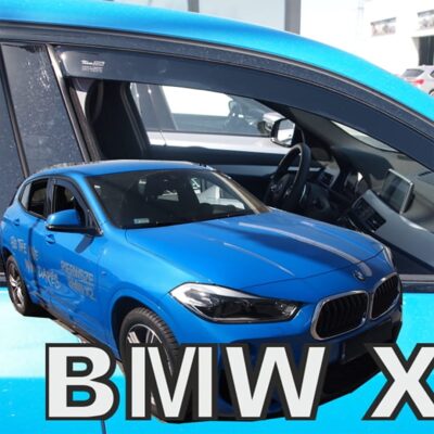 VL Garage - ΑΝΕΜΟΘΡΑΥΣΤΕΣ ΓΙΑ BMW X2 F39 5D 2018+ ΖΕΥΓΑΡΙ ΑΠΟ ΕΥΚΑΜΠΤΟ ΦΙΜΕ ΠΛΑΣΤΙΚΟ HEKO - 2 ΤΕΜ. - VL-11174