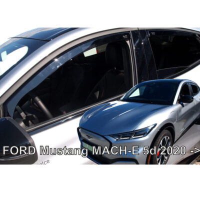 VL Garage - ΑΝΕΜΟΘΡΑΥΣΤΕΣ ΓΙΑ FORD MUSTANG MACH-E 5D 2020+ ΣΕΤ ΑΥΤΟΚΙΝΗΤΟΥ ΑΠΟ ΕΥΚΑΜΠΤΟ ΦΙΜΕ ΠΛΑΣΤΙΚΟ HEKO - 4 ΤΕΜ. - VL-15342