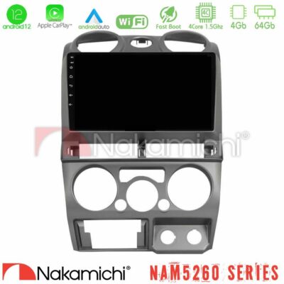 VL Garage - Nakamichi NAM5260 Series 4Core Android12 4+64GB Isuzu D-Max 2007-2011 Navigation Multimedia Tablet 9" Με Carplay & Android Auto - VL-U-N44-IZ0770