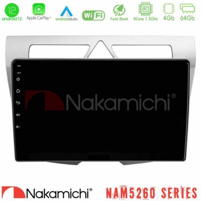 VL Garage - Nakamichi NAM5260 Series 4Core Android12 4+64GB Kia Picanto Navigation Multimedia Tablet 9" Με Carplay & Android Auto - VL-U-N44-KI0850