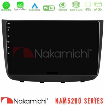 VL Garage - Nakamichi NAM5260 Series Mercedes Vito/Viano 2003-2006 4Core Android12 4+64GB Navigation Multimedia Tablet 10″ Με Carplay & Android Auto - VL-U-N44-MB1632